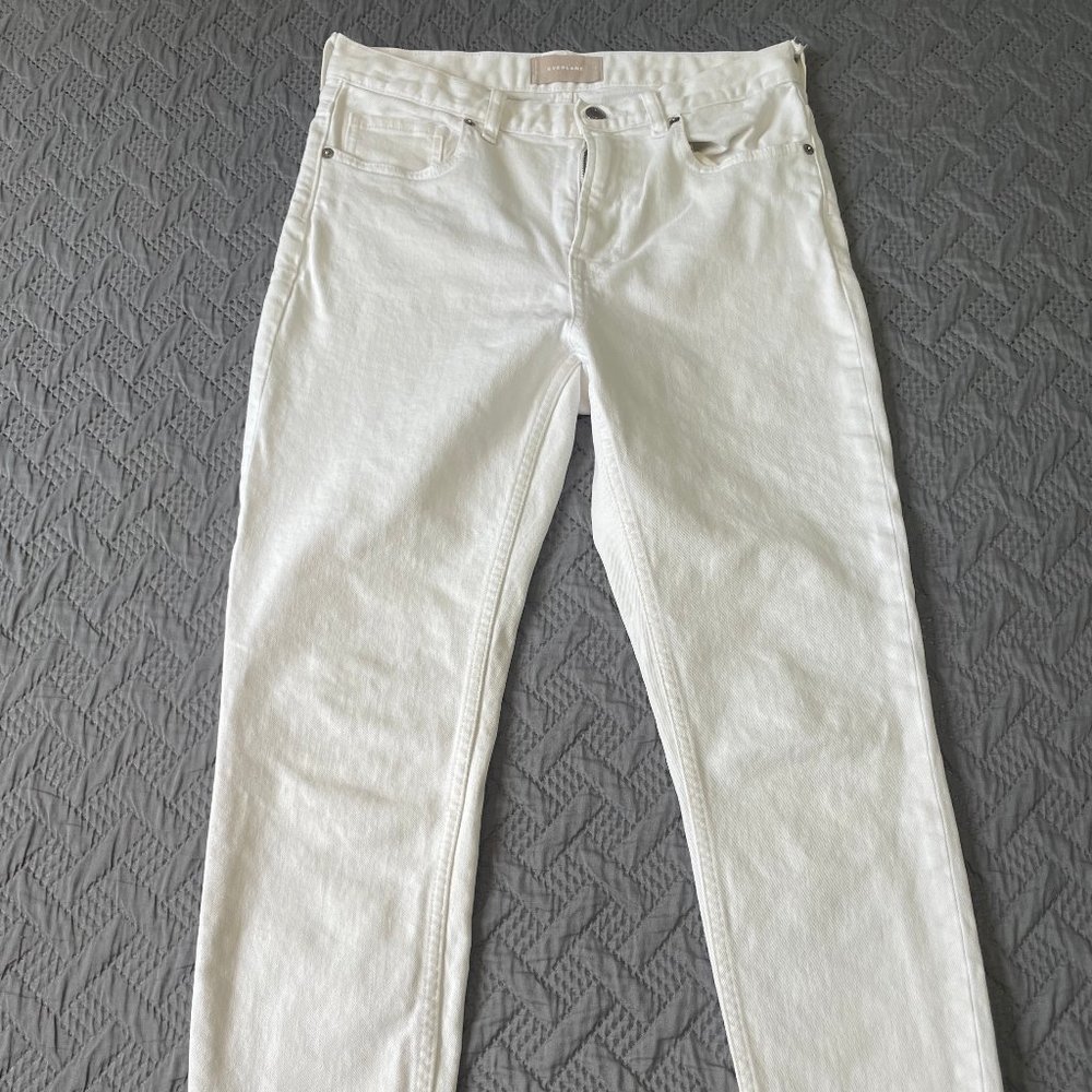 Everlane White Jeans